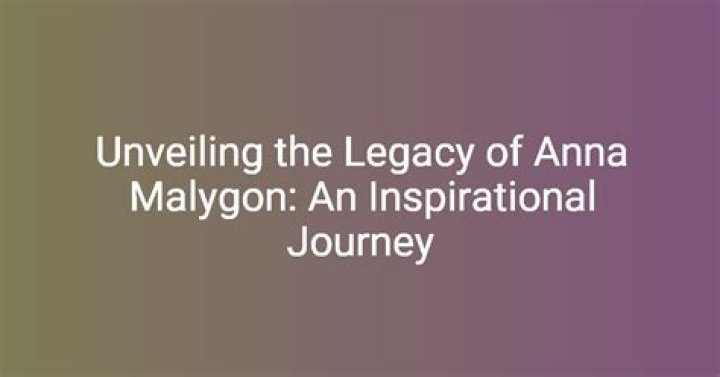 Anna Malygon Leked: A Journey Through Her Life and Career