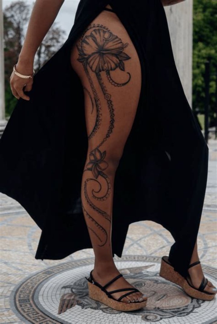 Back Thigh Tattoos for Black Females: A Comprehensive Guide