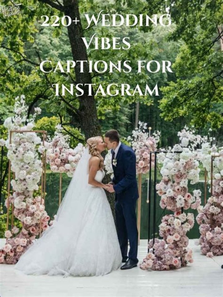 Captions for Wedding Vibes: Elevating Your Special Day with Words