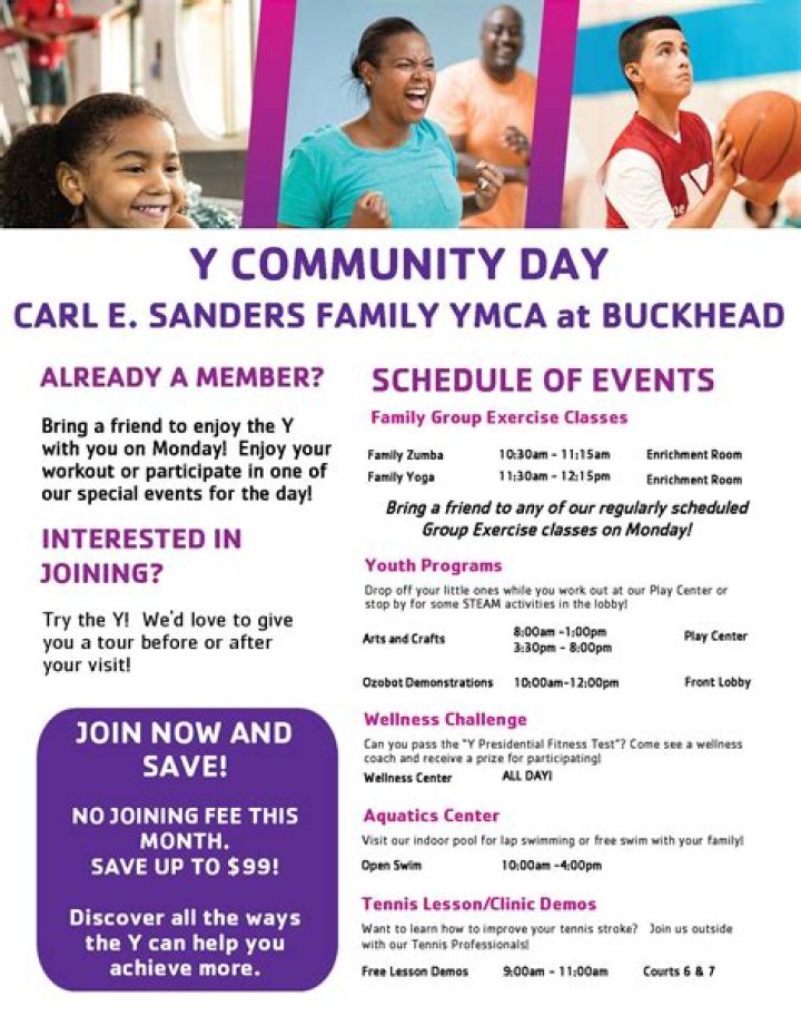 Carl E. Sanders Family YMCA at Buckhead: A Community Hub for Health and Wellness