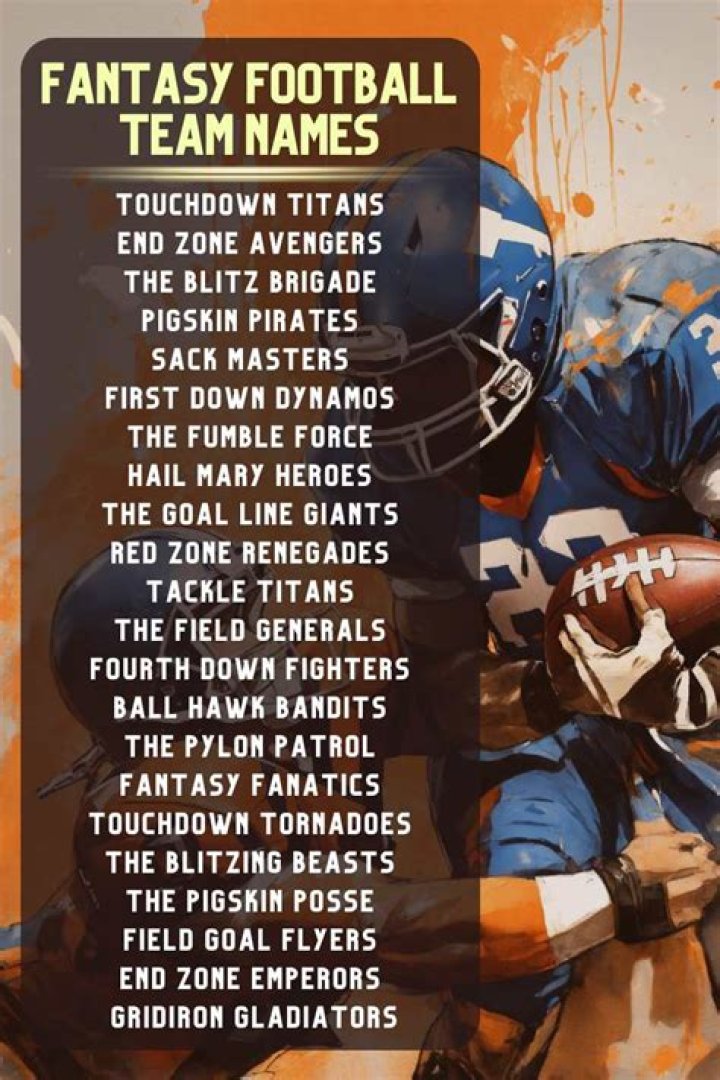 Cocky Fantasy Football Team Names: Stand Out in the League