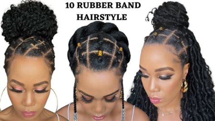 Color Rubber Bands Hairstyle: A Trendy and Versatile Choice for Every Occasion