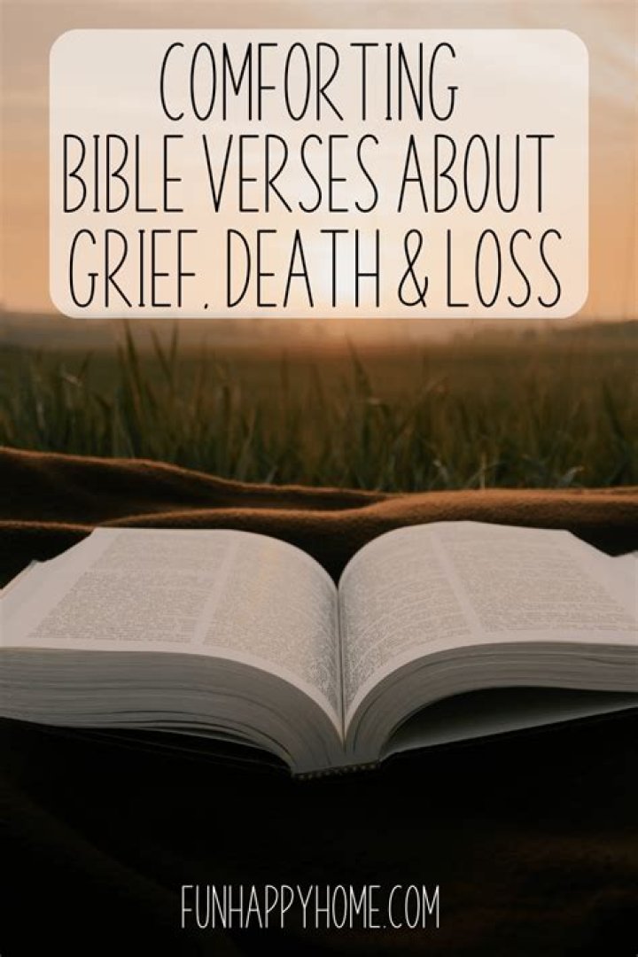 Comforting Condolence Bible Verses for Times of Loss
