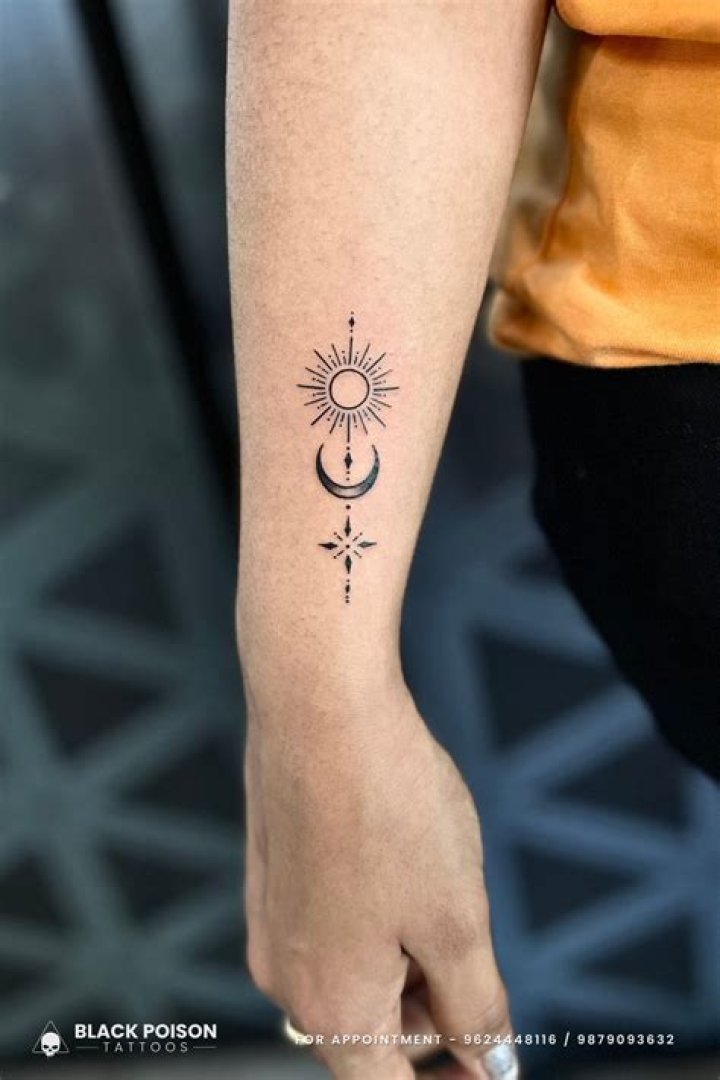 Crescent Moon Sun Tattoo: A Complete Guide to Meaning, Design, and Popularity