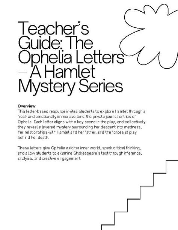 Discover Sincerely Ophelia: Letters & Stories