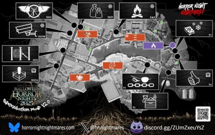 Essential HHN Map: Locations & Resources