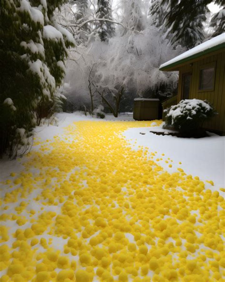 Exploring the Fascinating Phenomenon of Yellow Snow Road