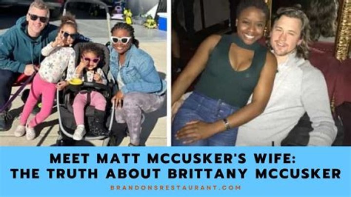 Exploring the Life of Matt McCusker's Wife: A Deep Dive