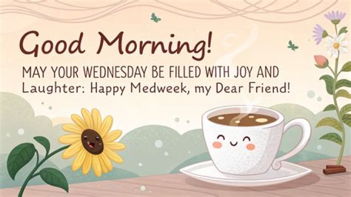 Happy Wednesday Friend: Embracing the Midweek Joy