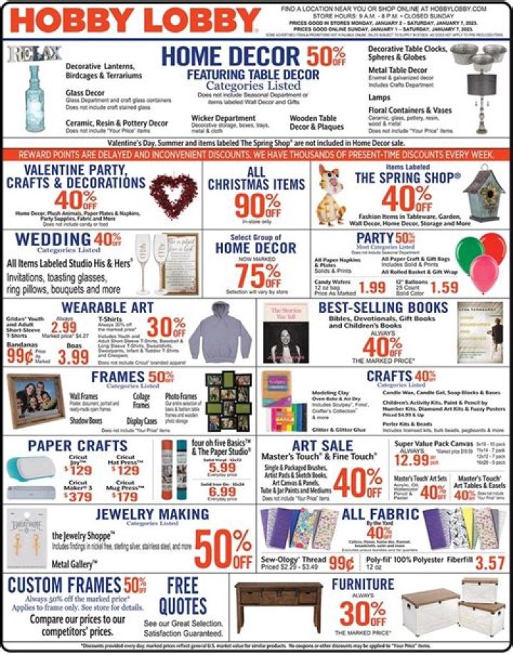 Hobby Lobby's Ad for This Week: Unlocking the Retail Giant's Latest Marketing Strategies