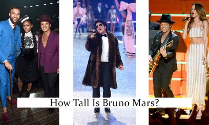How Tall is Bruno Mars? Discovering the Height of the Pop Icon