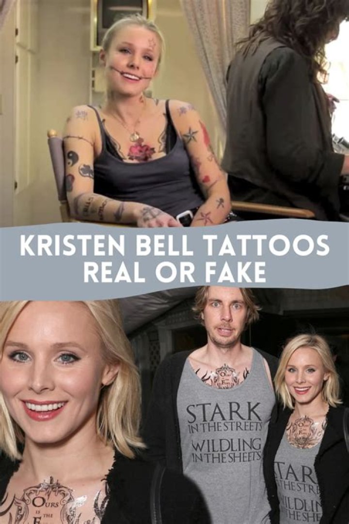 Kristen Bell Tattoos: Are They Real?