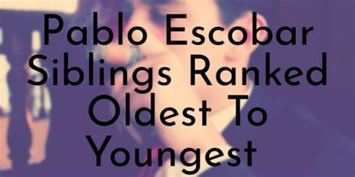 Pablo Escobar Brothers and Sisters: The Untold Story of the Notorious Drug Lord's Family