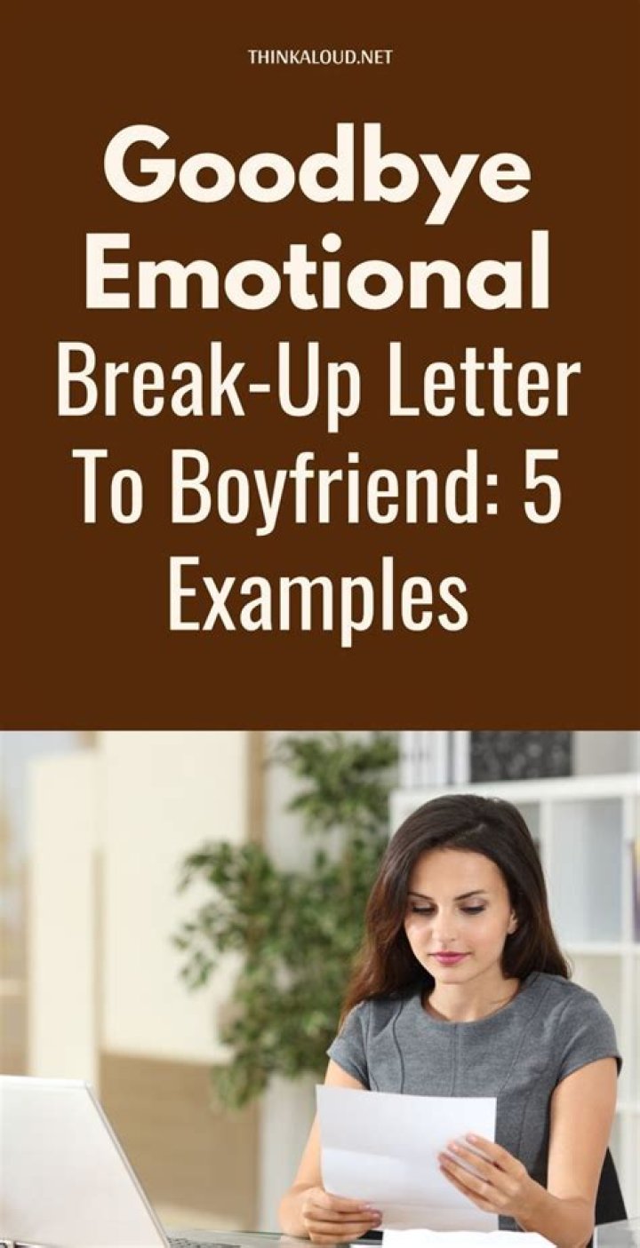 Painful Break Up Letter to Boyfriend: Finding Closure and Moving On