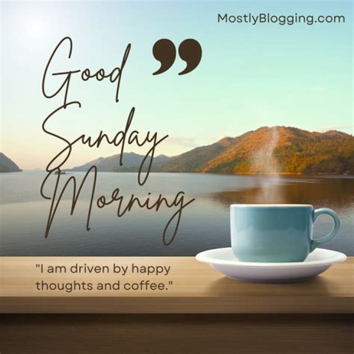 Sunday Good Morning Images for WhatsApp: A Perfect Way to Start Your Week