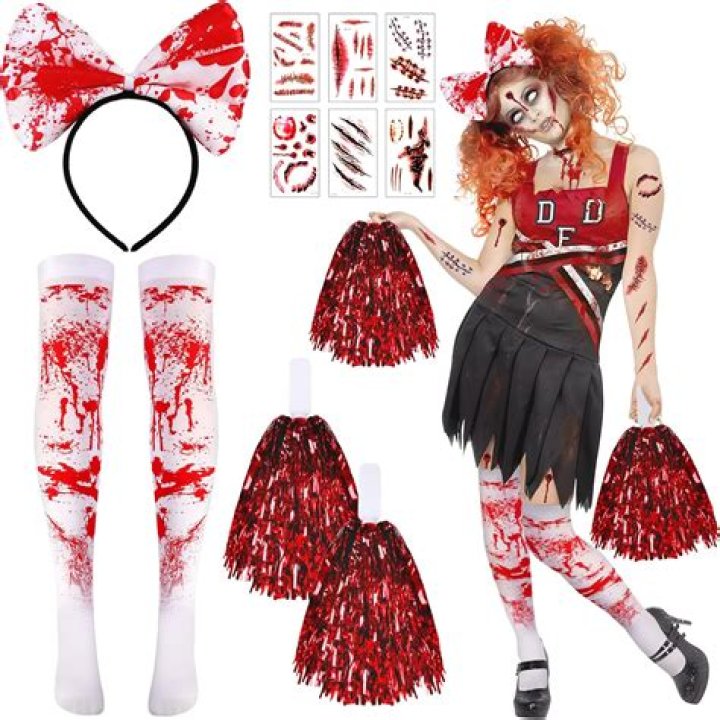 Ultimate Zombie Cheerleader: Blood-Soaked Spirit!